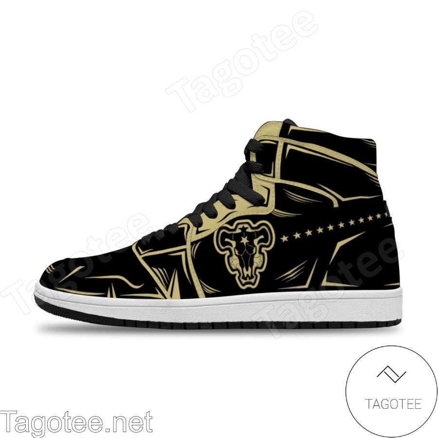 Black Clover Black Bull Air Jordan High Top Shoes Sneakers
