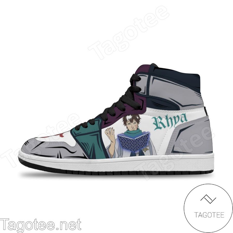 Black Clover Third Eye Rhya Air Jordan High Top Shoes Sneakers