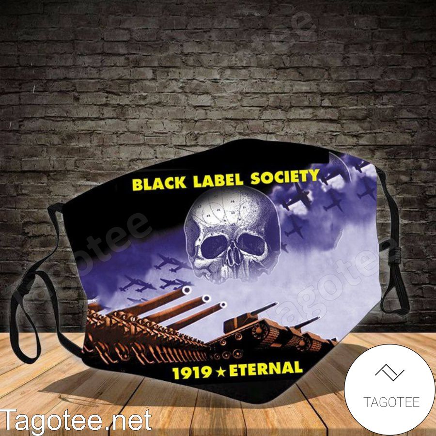 Black Label Society 1919 Eternal Album Cover Face Mask