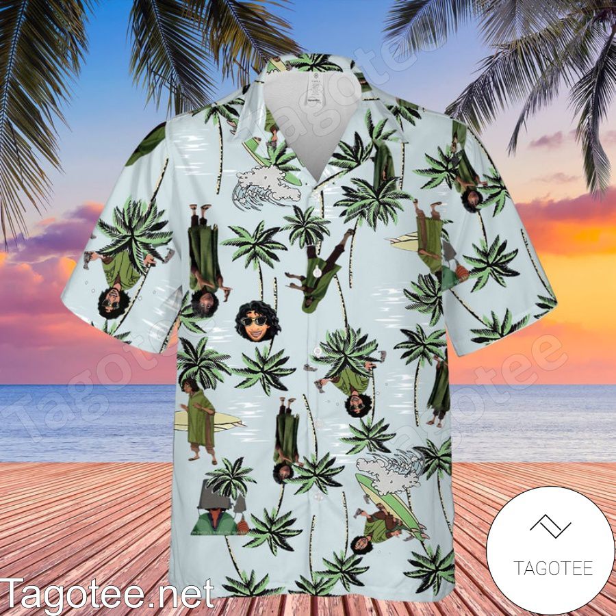 Bruno Madrigal Encanto Disney Palm Tree Hawaiian Shirt And Short