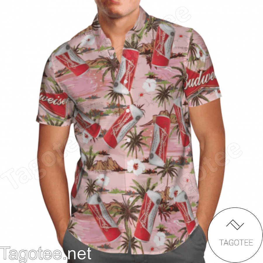 Budweiser Hawaiian Shirt And Short