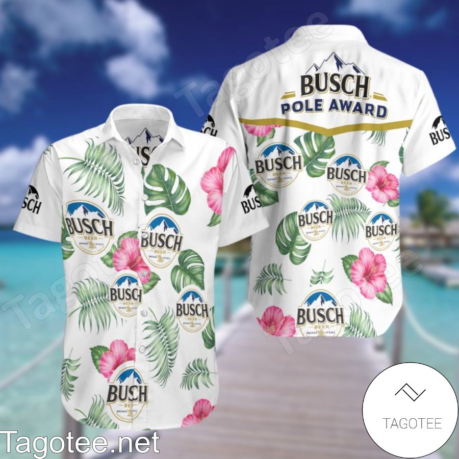 Busch Pole Award Hawaiian Shirt And Short