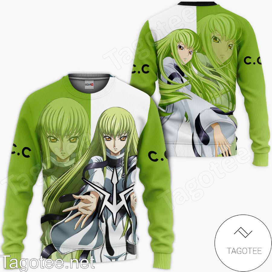 Review C.C. Code Geass Anime Jacket, Hoodie, Sweater, T-shirt