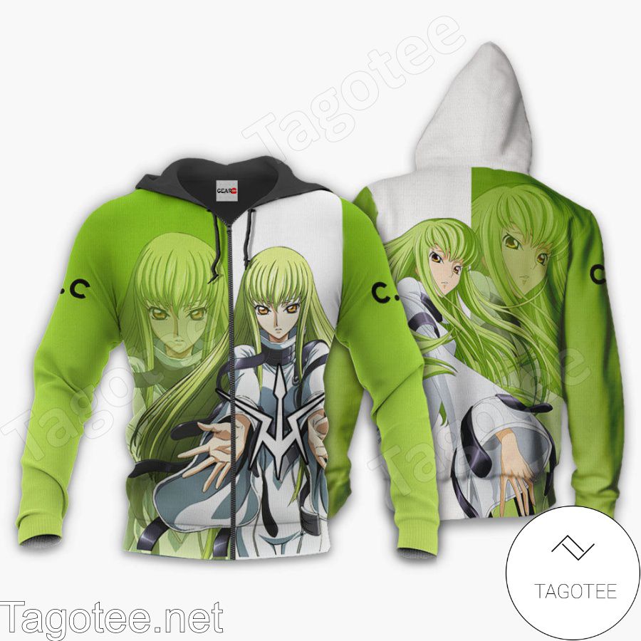 Etsy C.C. Code Geass Anime Jacket, Hoodie, Sweater, T-shirt