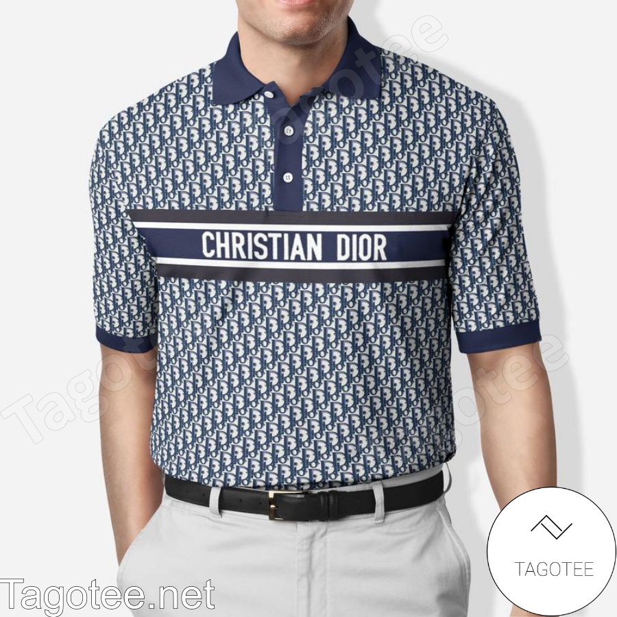 Christian Dior Navy Polo Shirt