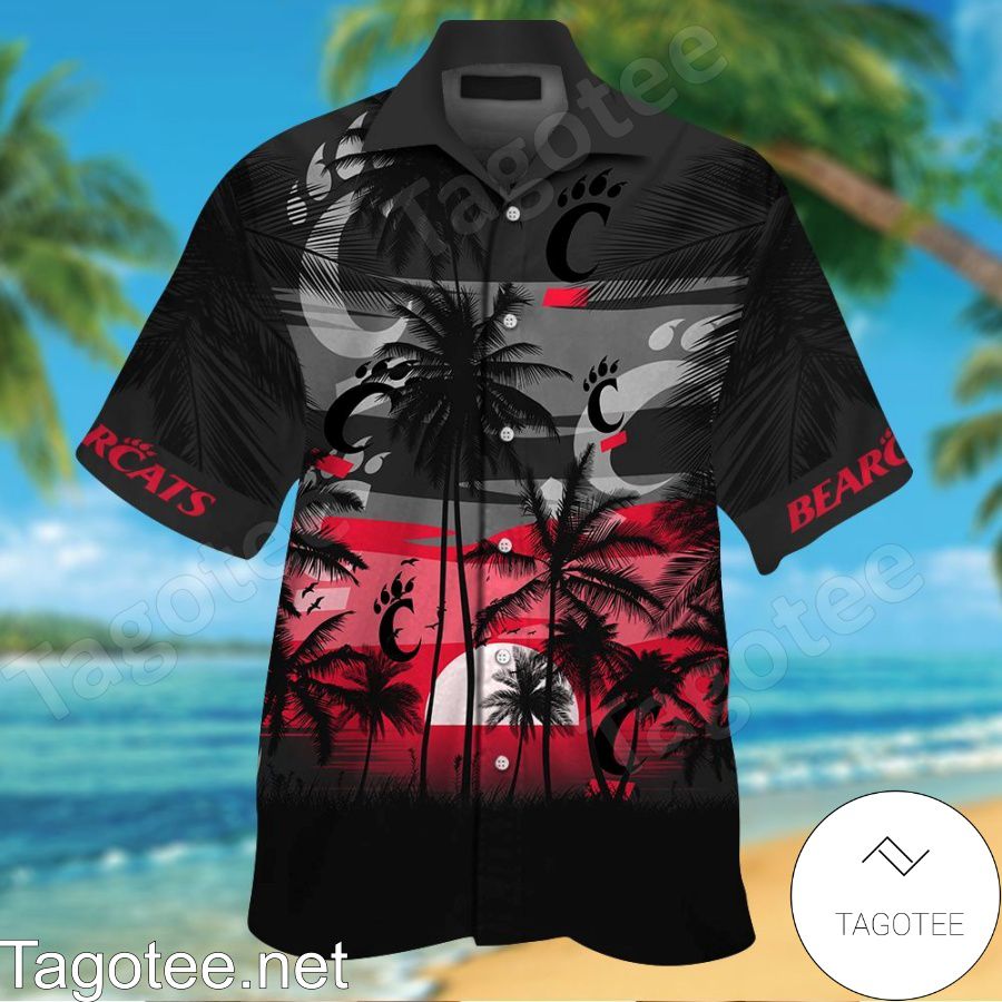 Cincinnati Bearcats Hawaiian Shirt And Short - Tagotee
