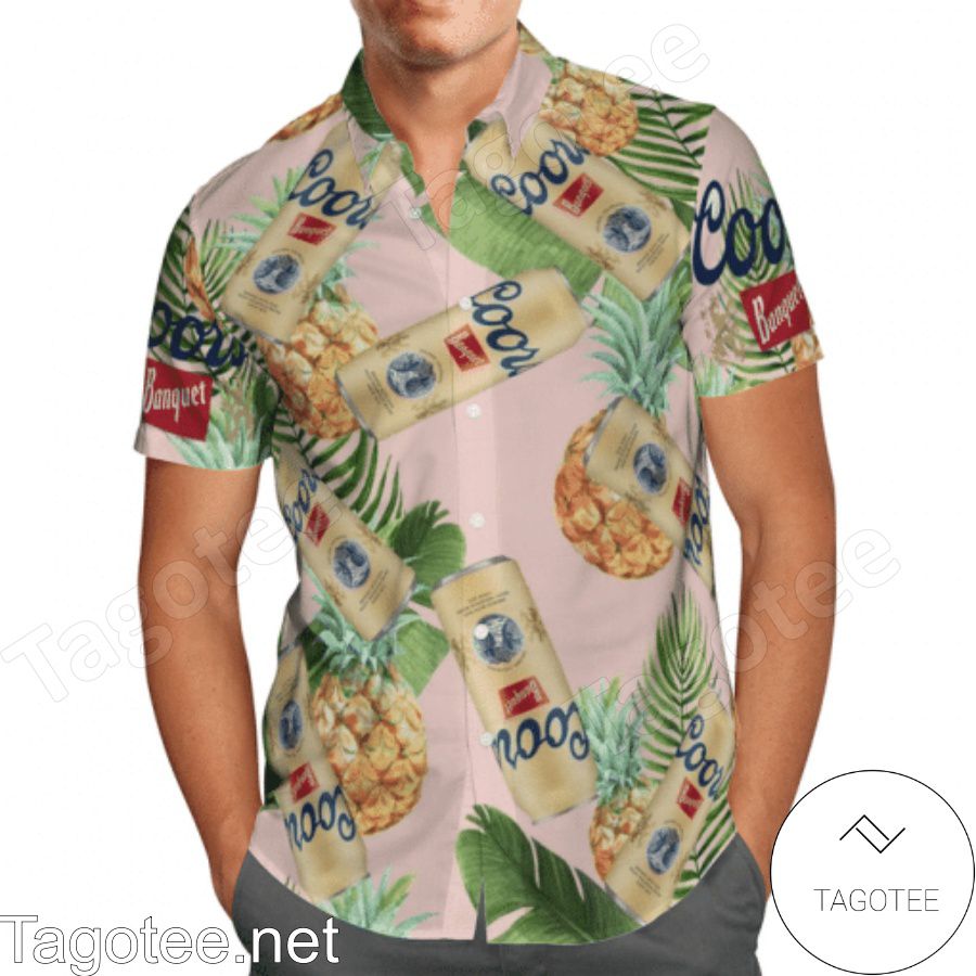 Coors Banquet Hawaiian Shirt And Short