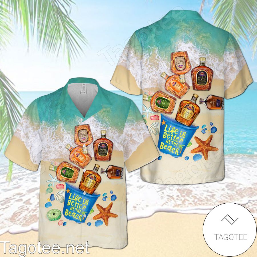 Crown Royal Collections Hawaiian Shirt And Short
