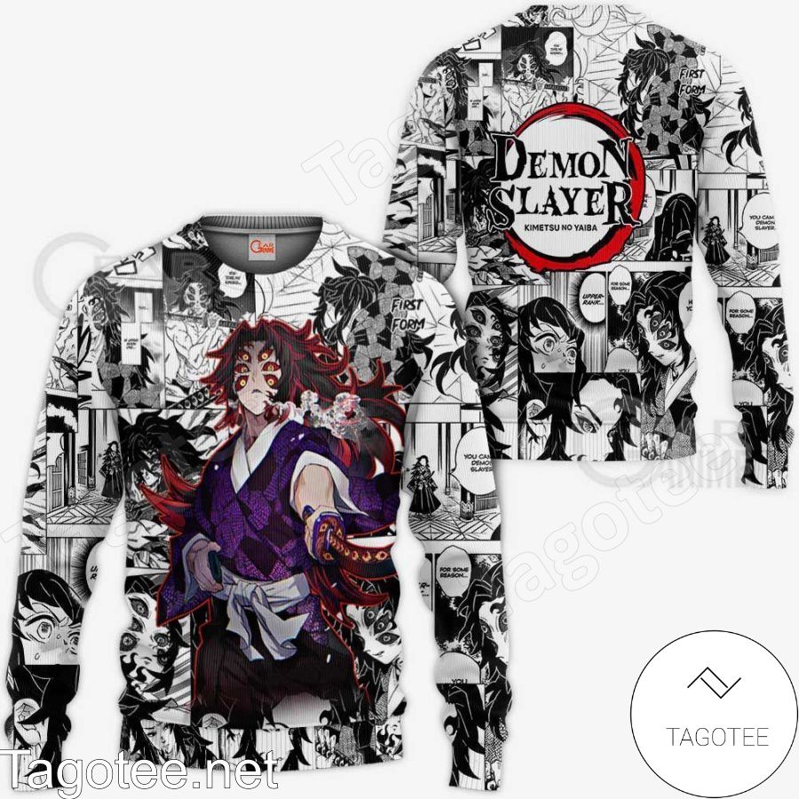 All Over Print Demon Kokushibo Demon Slayer Anime Mix Demon Slayer No Yaiba Manga Merch Jacket, Hoodie, Sweater, T-shirt