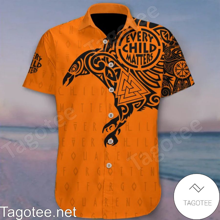 Every Child Matter Support Orange Shirt Day Canada Hawaiian Shirt