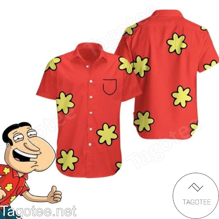 Family Guy Glenn Quagmire Summer Hawaiian Shirt And Short