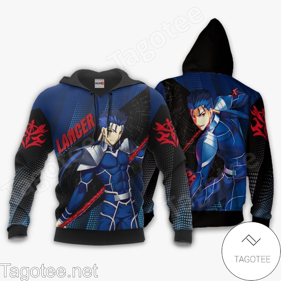 Mother's Day Gift Fate Stay Night Lancer Custom Anime Jacket, Hoodie, Sweater, T-shirt