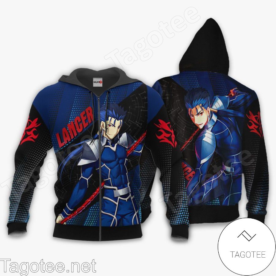 Top Rated Fate Stay Night Lancer Custom Anime Jacket, Hoodie, Sweater, T-shirt