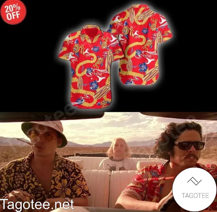 Fear And Loathing In Las Vegas Dr. Gonzo Summer Hawaiian Shirt And Short