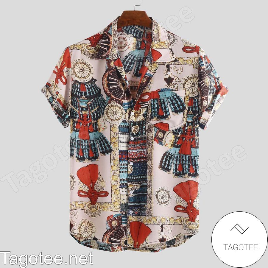 Funny Tribal Pattern Vintage Hawaiian Shirt