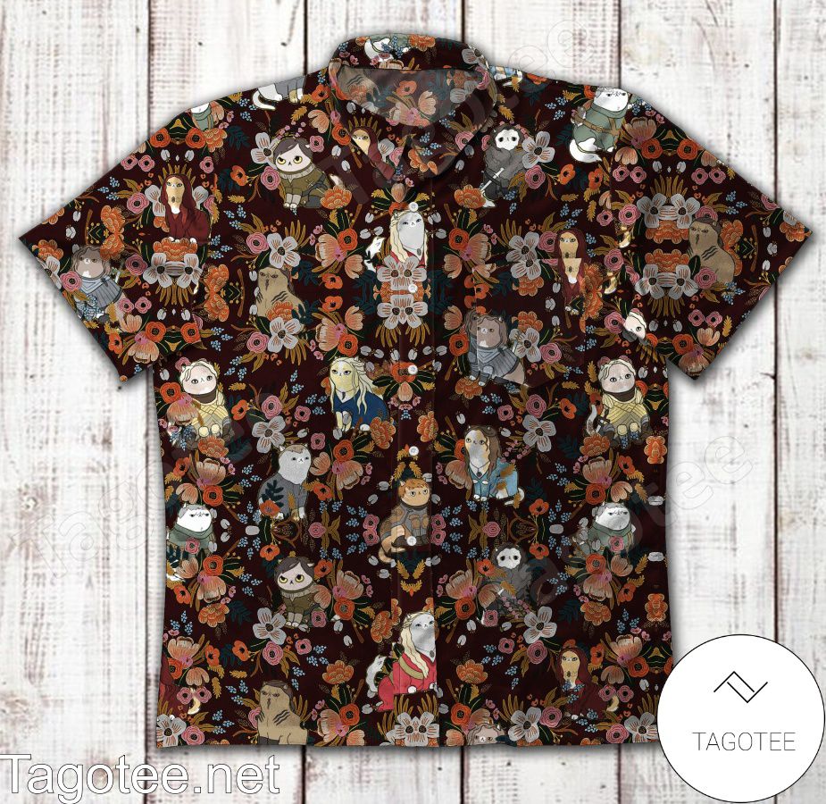 Game Of Cats Game Of Thrones Hawaiian Shirt