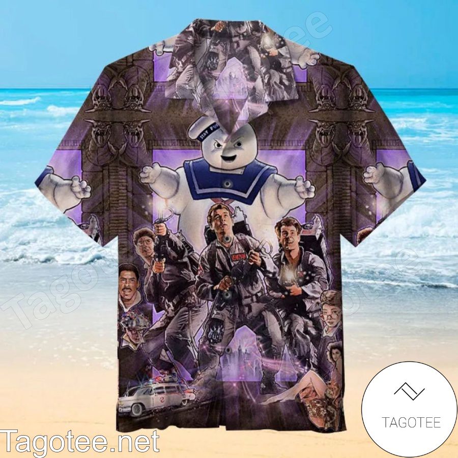 Ghostbuster Hawaiian Shirt And Short