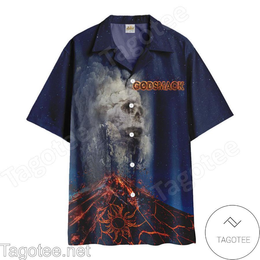 Godsmack Logo Hawaiian Shirt And Short