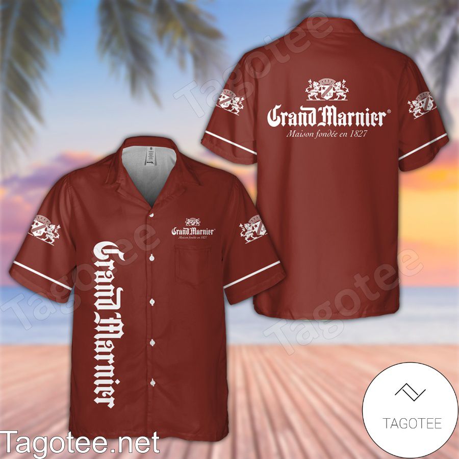 Grand Marnier Hawaiian Shirt And Short