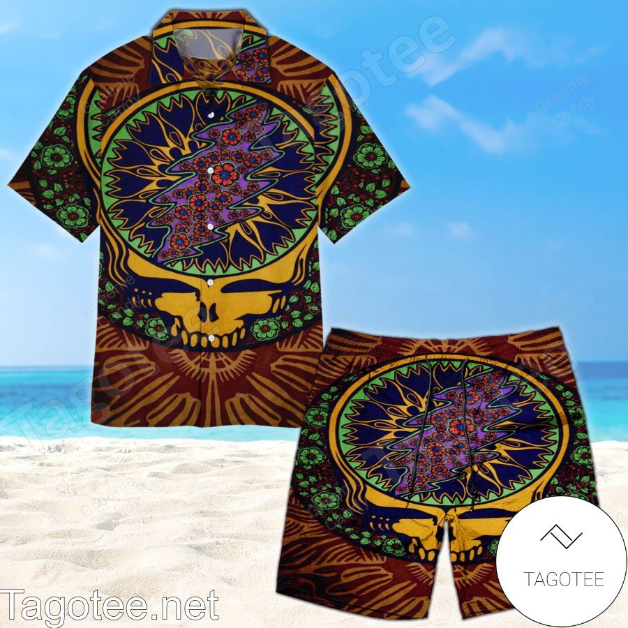 Grateful Dead Hawaiian Shirt And Short