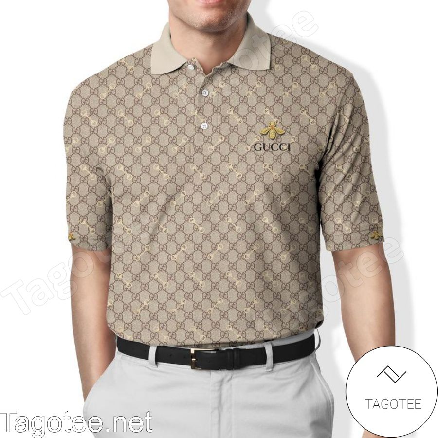 Gucci Bee Monogram Polo Shirt