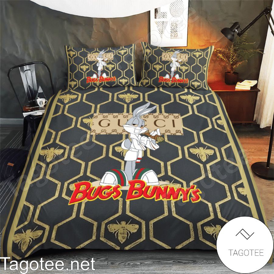 Gucci Bugs Bunny Bee Hive Bedding Set