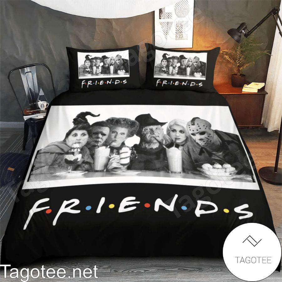 Horror Characters Friends Bedding Set a