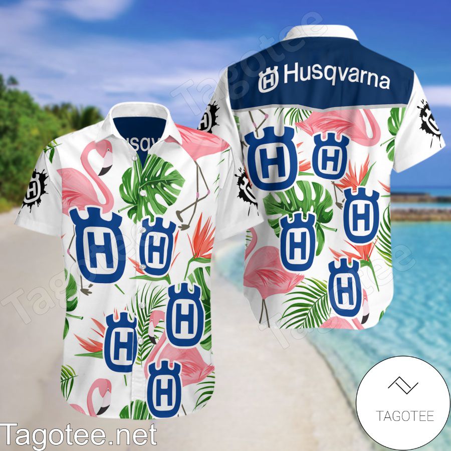 Husqvarna MotoGP Racing Hawaiian Shirt And Short