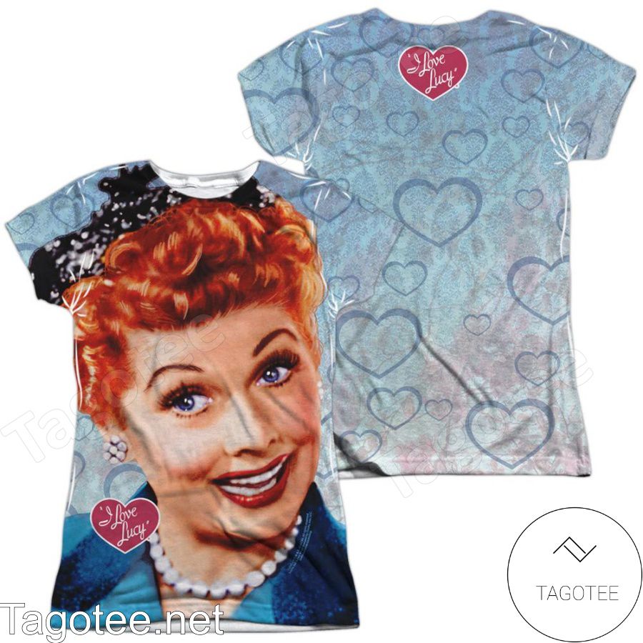 I Love Lucy Smile All Over Print Shirts