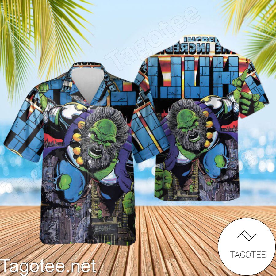 Incredible Hulk Future Imperfect Hawaiian Shirt And Short