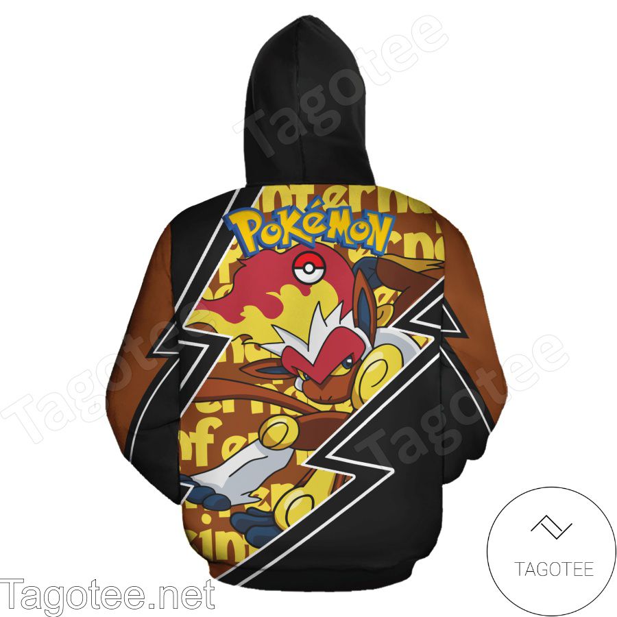 Best Shop Infernape Costume Pokemon Jacket, Hoodie, Sweater, T-shirt