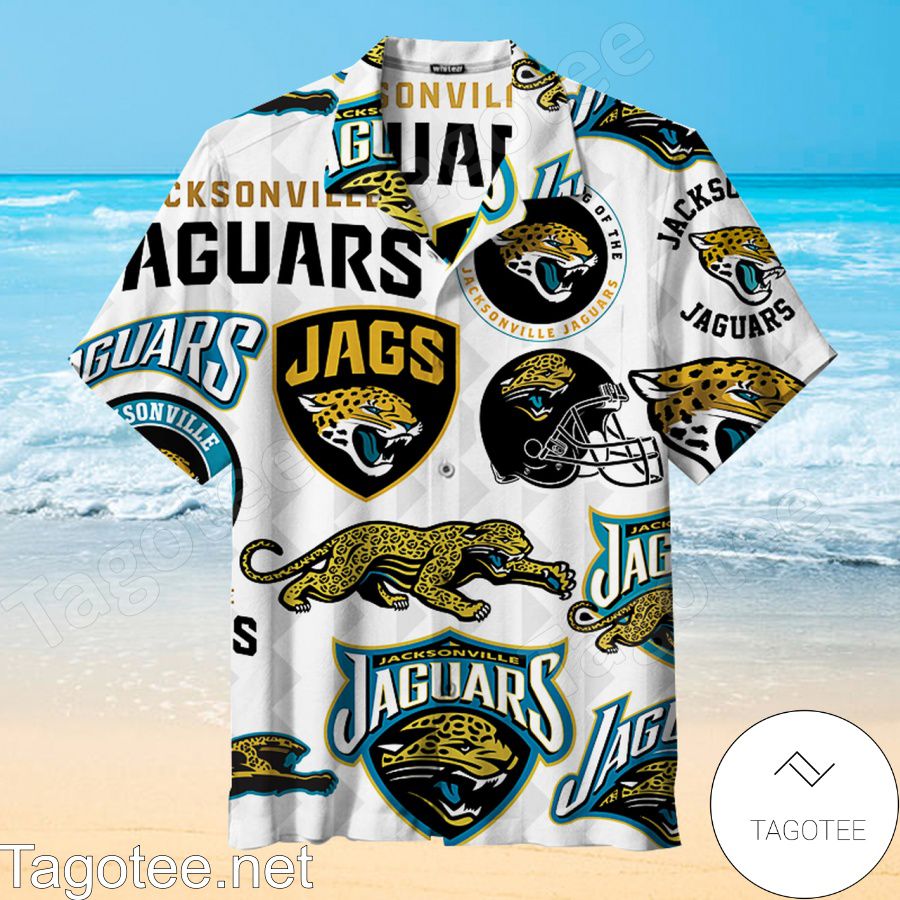 Jacksonville Jaguar Micro-chapter Hawaiian Shirt