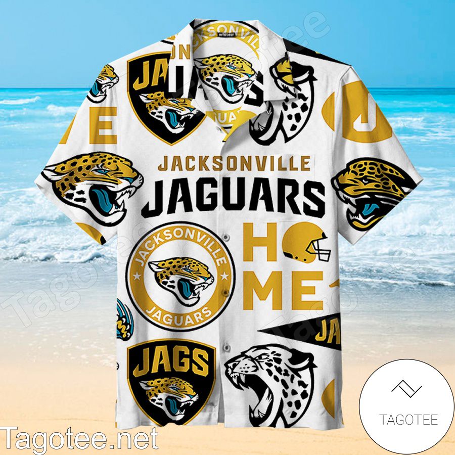 Jacksonville Jaguar Micro-chapter Home Hawaiian Shirt