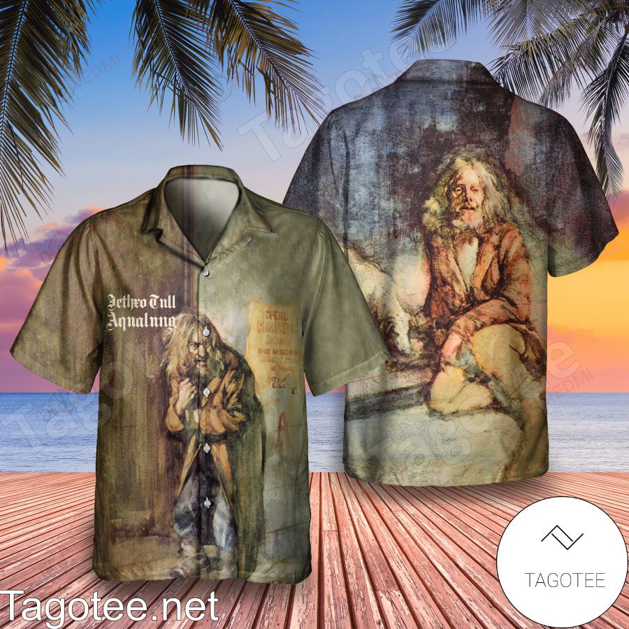 Jethro Tull Aqualung Studio Album Cover Hawaiian Shirt