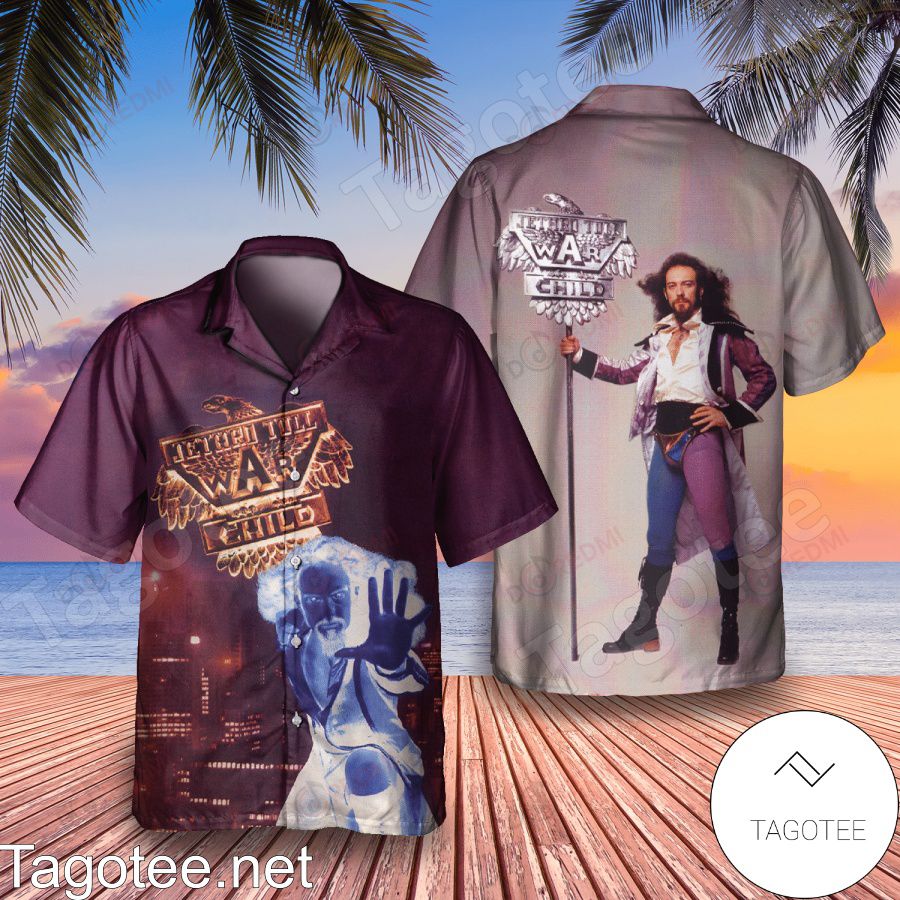 Jethro Tull War Child Album Cover Hawaiian Shirt