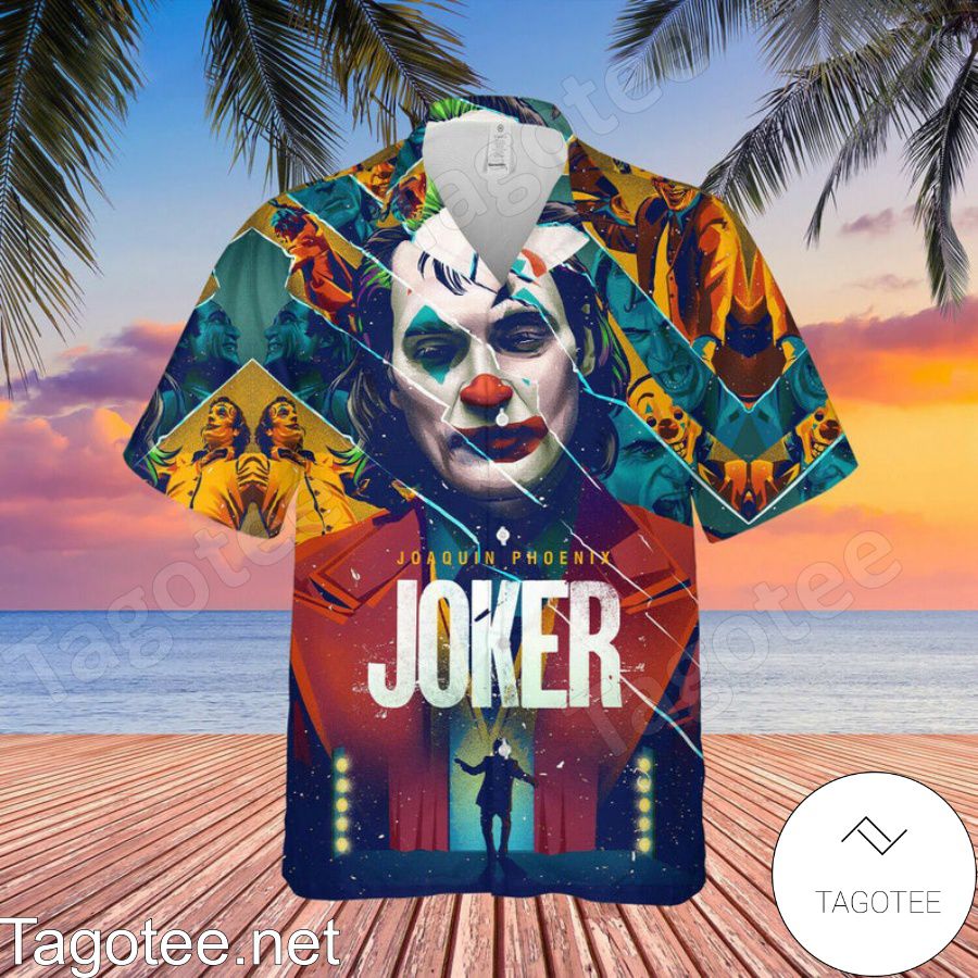 Joaquin Phoenix Joker Hawaiian Shirt And Short