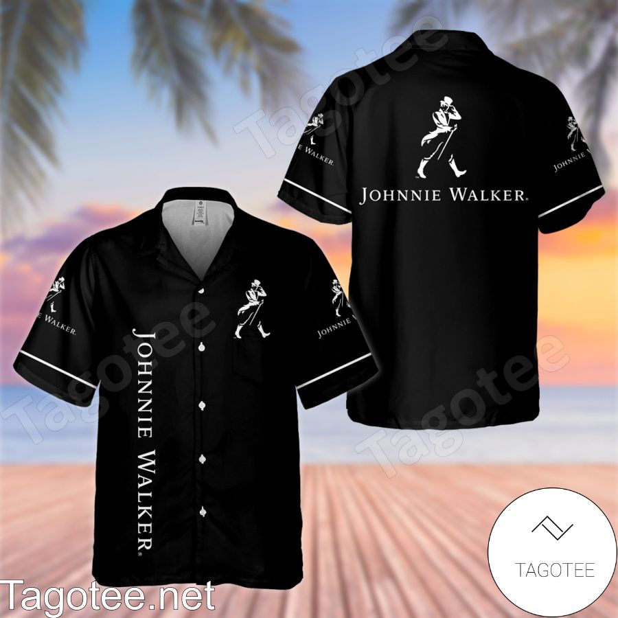 Johnnie Walker Black Hawaiian Shirt And Short