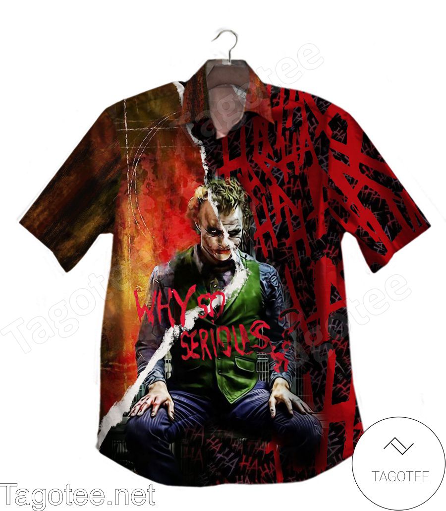 Joker Why So Serious Hawaiian Shirt
