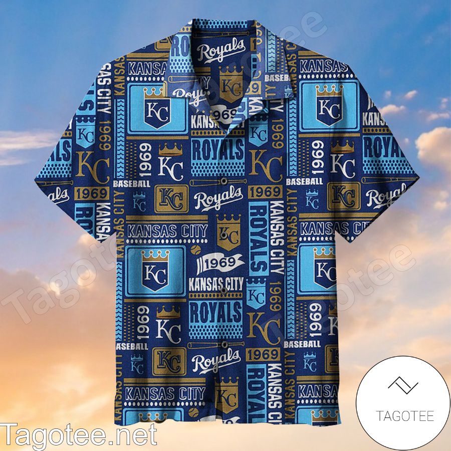 Kansas City Royals Baseball Team 1969 Vintage Hawaiian Shirt