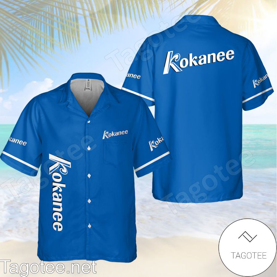 Kokanee Blue Hawaiian Shirt And Short