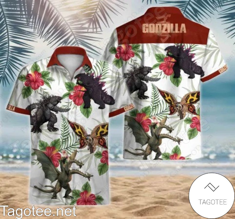 Kong vs. Godzilla Hawaiian Shirt And Short