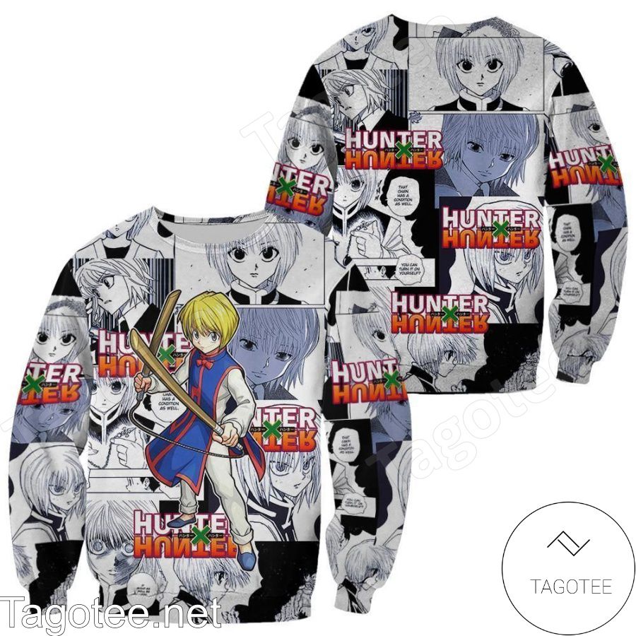 Kurapika Hunter x Hunter Anime Manga Style Jacket, Hoodie, Sweater, T-shirt a