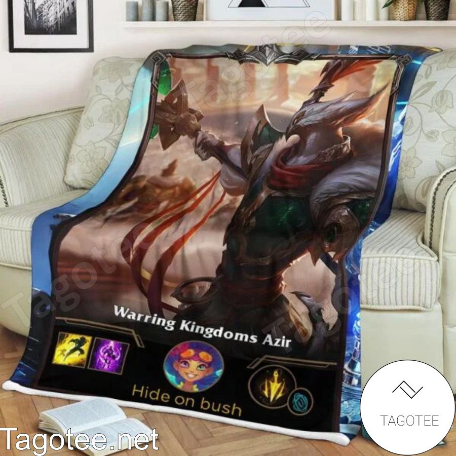 LOL League Of Legends Azir Quilt Blanket