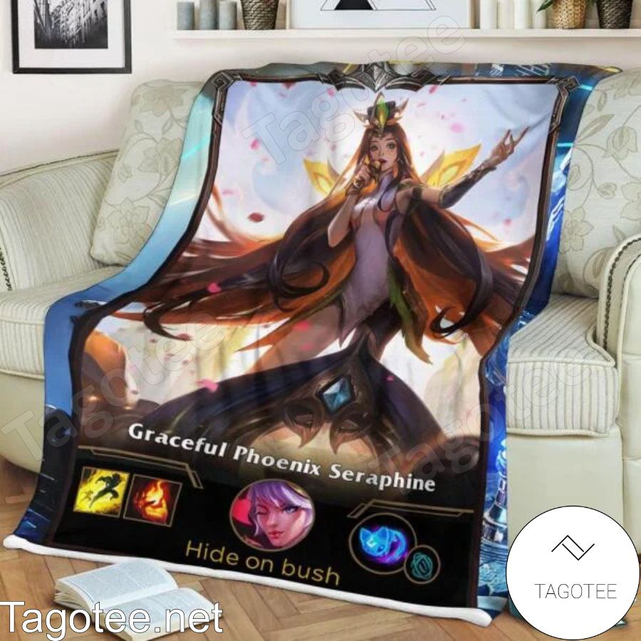 LOL League Of Legends Seraphine Quilt Blanket