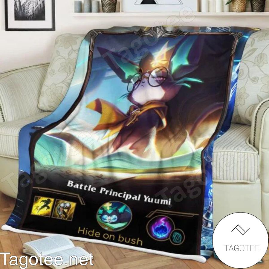 LOL League Of Legends Yuumi Quilt Blanket