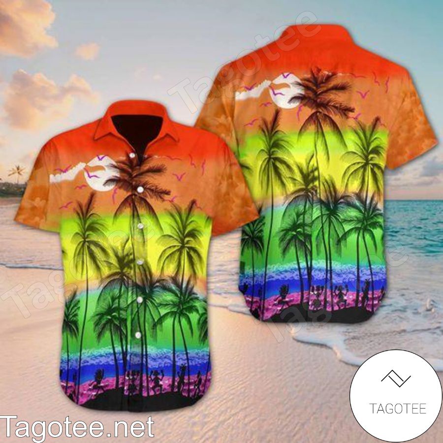 Lgbt Beach Hawaiian Shirt