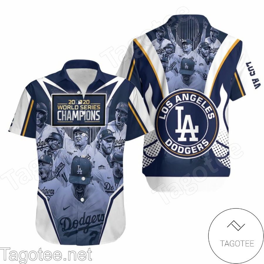Los Angeles Dodgers 2020 World Series Champions Baseball Hawaiian Shirt