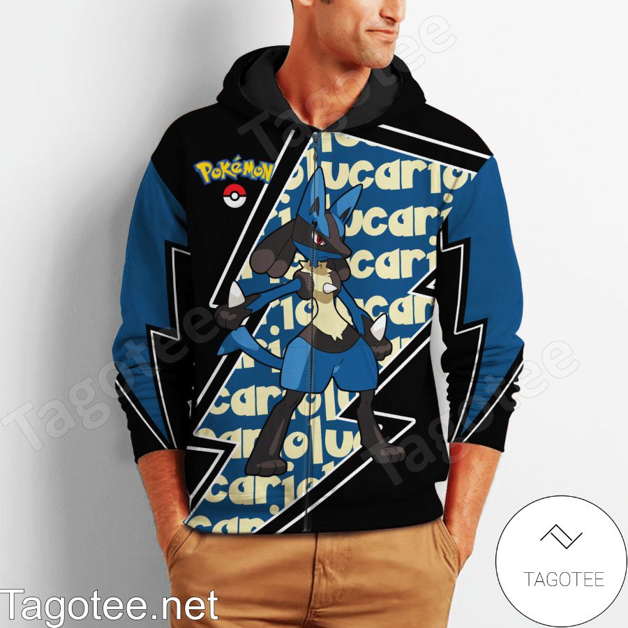 Popular Lucario Costume Pokemon Jacket, Hoodie, Sweater, T-shirt