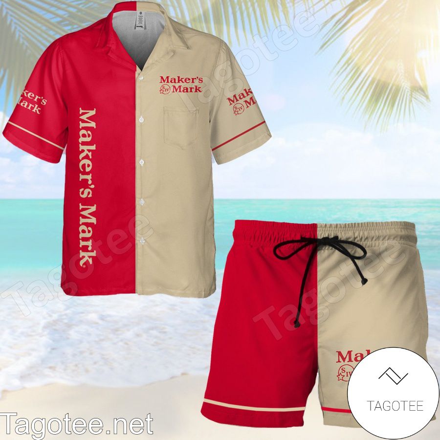 Maker's Mark Hawaiian Shirt And Short