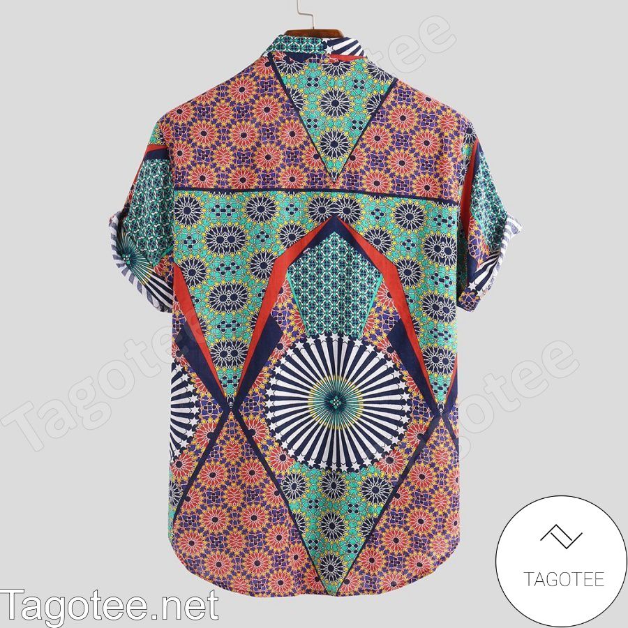 Mandala Bohemian Pattern Hawaiian Shirt